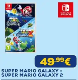 Euronics Super mario galaxy + super mario galaxy 2 offerta