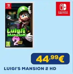 Euronics Luigi's mansion 2 hd offerta