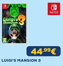 Euronics Luigi's mansion 3 offerta