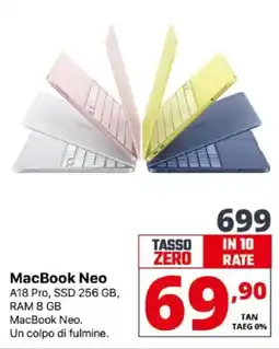 Comet MacBook Neo A18 offerta