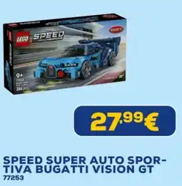 Euronics Speed super auto sportiva bugatti vision gt offerta