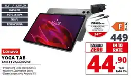 Comet Lenovo YOGA TAB TABLET ZAG60259SE offerta