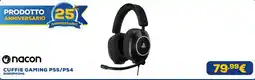 Euronics nacon CUFFIE GAMING PS5/PS4 RIGR5PROHS offerta