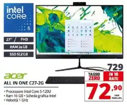 Comet acer ALL IN ONE C27-2G offerta