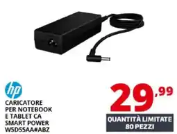 Comet hp CARICATORE PER NOTEBOOK E TABLET CA SMART POWER W5D55AA#ABZ offerta