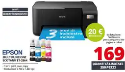 Comet EPSON MULTIFUNZIONE ECOTANK ET-2864 offerta