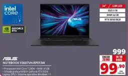 Comet ASUS NOTEBOOK V3607VH-RP013W offerta