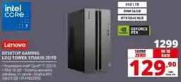 Comet Lenovo DESKTOP GAMING LOQ TOWER 171AX10 2DYD offerta