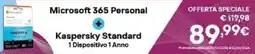 Comet Microsoft 365 Personal + Kaspersky Standard offerta