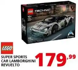 Comet Lego super sports car lamborghini revuelto offerta