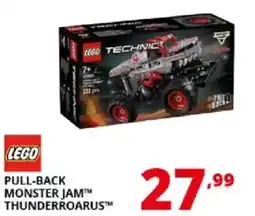 Comet Lego pull-back monster jam thunderroarus offerta