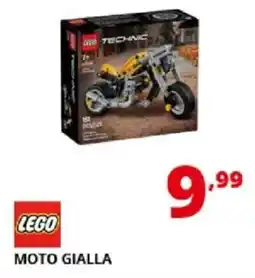 Comet Lego moto gialla offerta