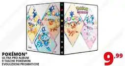 Comet Pokémon ultra pro album 9 tasche pokemon evoluzioni prismatiche offerta