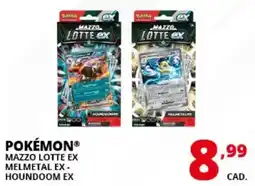 Comet Pokémon mazzo lotte ex melmetal ex- houndoom ex offerta