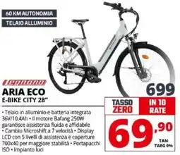 Comet Legnano aria eco e-bike city 28" offerta