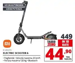 Comet Xiaomi electric scooter 6 offerta