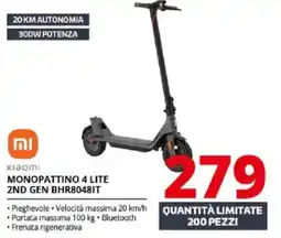 Comet xiaomi MONOPATTINO 4 LITE 2ND GEN BHR8048IT offerta