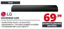 Comet LG SOUNDBAR S20A offerta