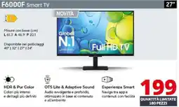 Comet SAMSUNG F6000F Smart TV offerta