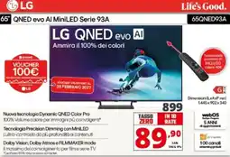 Comet LG QNED evo Al MiniLED Serie 93A offerta