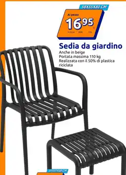 Action Sedia da giardino offerta