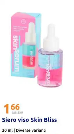 Action Siero viso Skin Bliss offerta