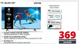 Comet TCL TV QLED 55" 55P79K offerta