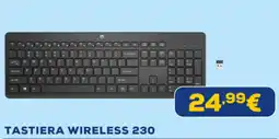 Euronics Hp tastiera wireless 230 offerta