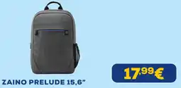 Euronics Zaino prelude 15,6" offerta
