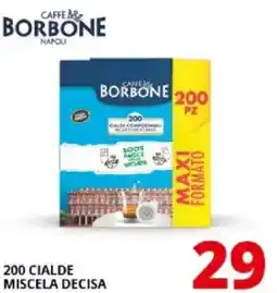 Comet Borbone 200 cialde miscela decisa offerta