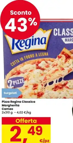 Despar Pizza Regina Classica Margherita Cameo offerta
