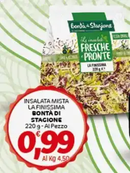Crai Insalata mista la finissima BONTÀ DI STAGIONE offerta
