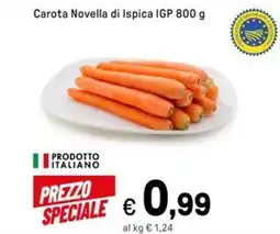 Iper La Grande Carota Novella di Ispica IGP offerta