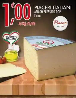 Crai Piaceri italiani asiago pressato dop offerta