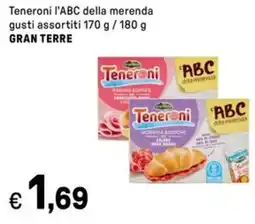 Iper La Grande Teneroni l'ABC della merenda GRAN TERRE offerta