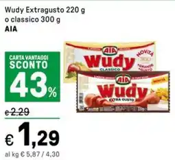 Iper La Grande Wudy Extragusto o classico AIA offerta