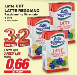 Prix Quality Latte UHT LATTE REGGIANO offerta