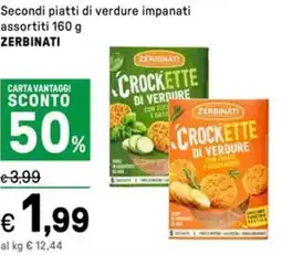 Iper La Grande Secondi piatti di verdure impanati ZERBINATI offerta