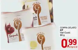 Crai Coppa gelato G7 offerta