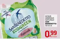 Crai Acqua minerale naturale SAN BENEDETTO offerta