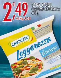 Crai Orogel contorno leggerezza offerta