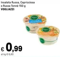 Iper La Grande Insalata Russa, Capricciosa o Russa Tonnè VOGLIAZZI offerta