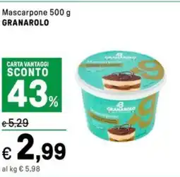 Iper La Grande Mascarpone GRANAROLO offerta