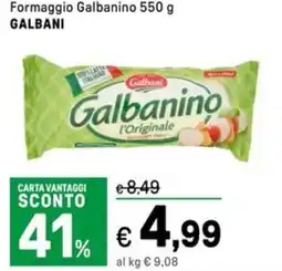 Iper La Grande Formaggio Galbanino GALBANI offerta