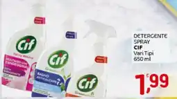 Crai Detergente spray CIF offerta