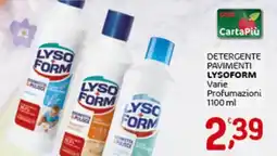 Crai Detergente pavimenti LYSOFORM offerta
