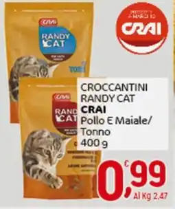 Crai Croccantini randy cat CRAI offerta