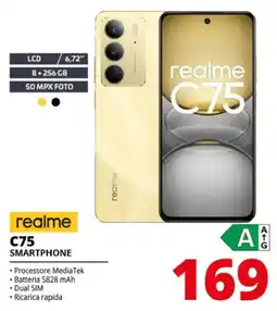 Comet realme C75 SMARTPHONE offerta