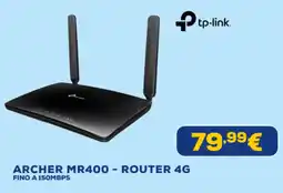 Euronics tp-link ARCHER MR400 - ROUTER 4G offerta
