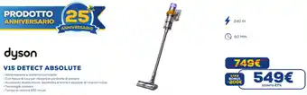 Euronics dyson V15 DETECT ABSOLUTE offerta